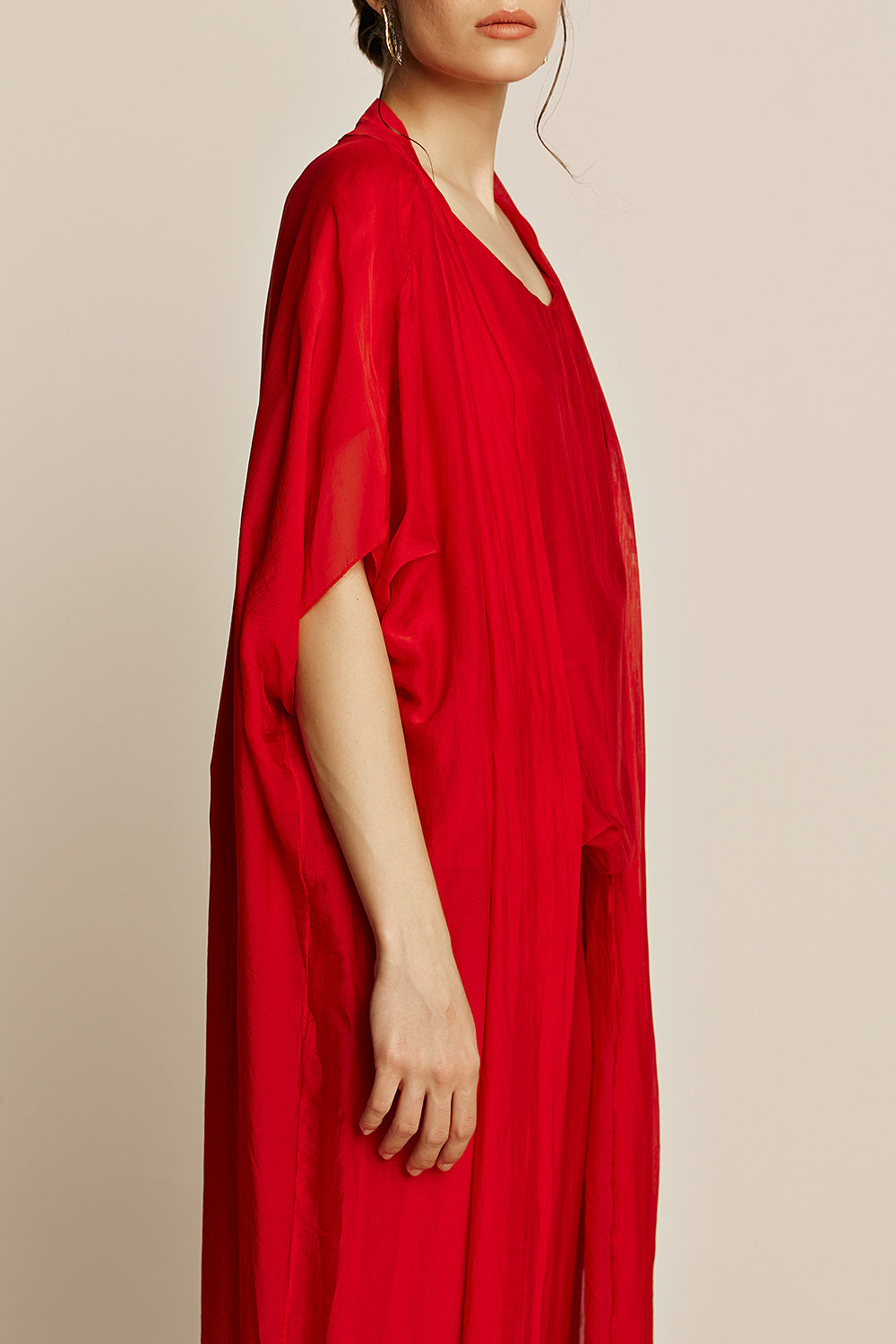Rhea Kimono - Red