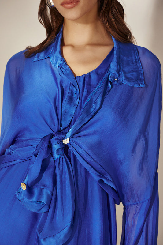 Alkyoni Shirt - Blue Royal