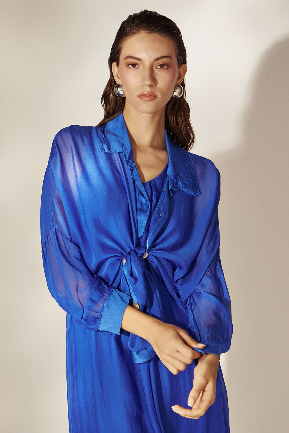 Alkyoni Shirt - Blue Royal