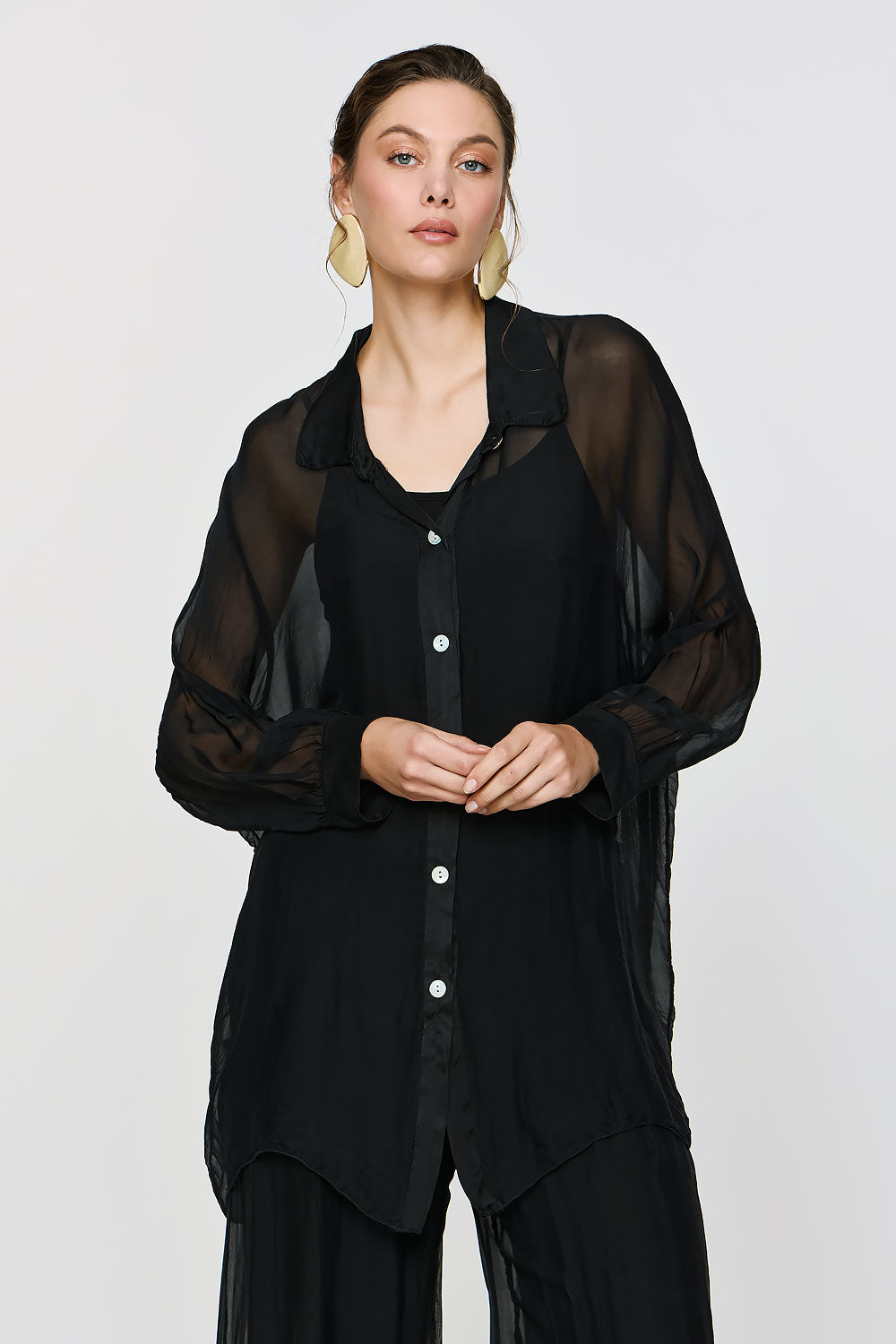 Alkyoni Shirt | Black