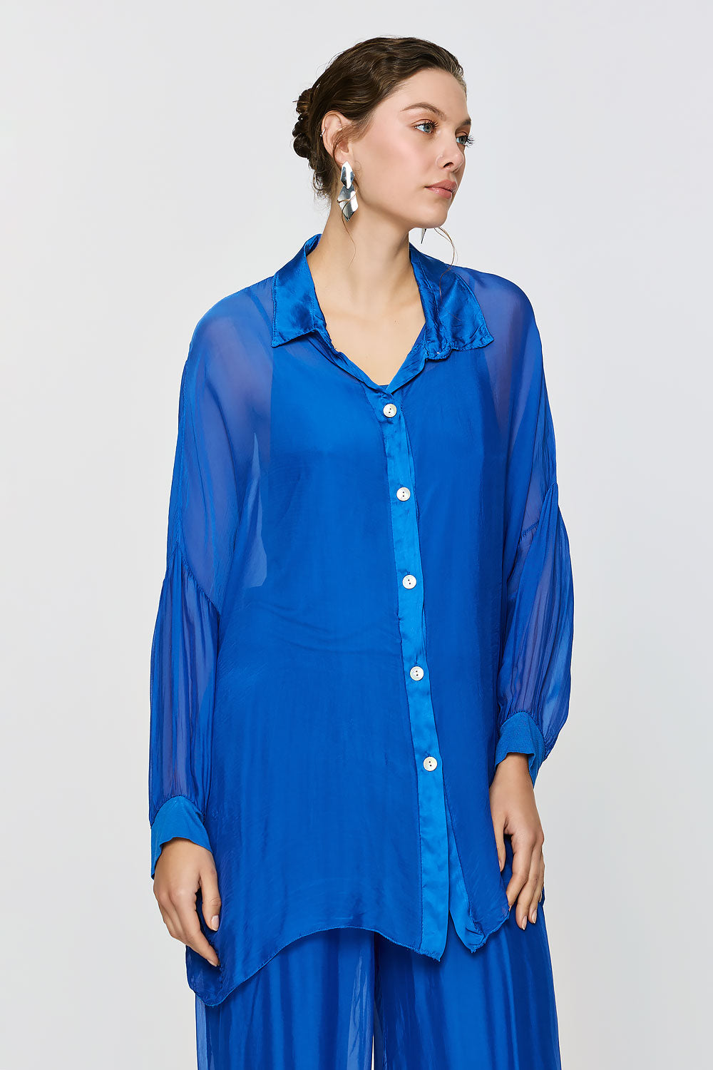 Alkyoni Shirt | Blue Royal