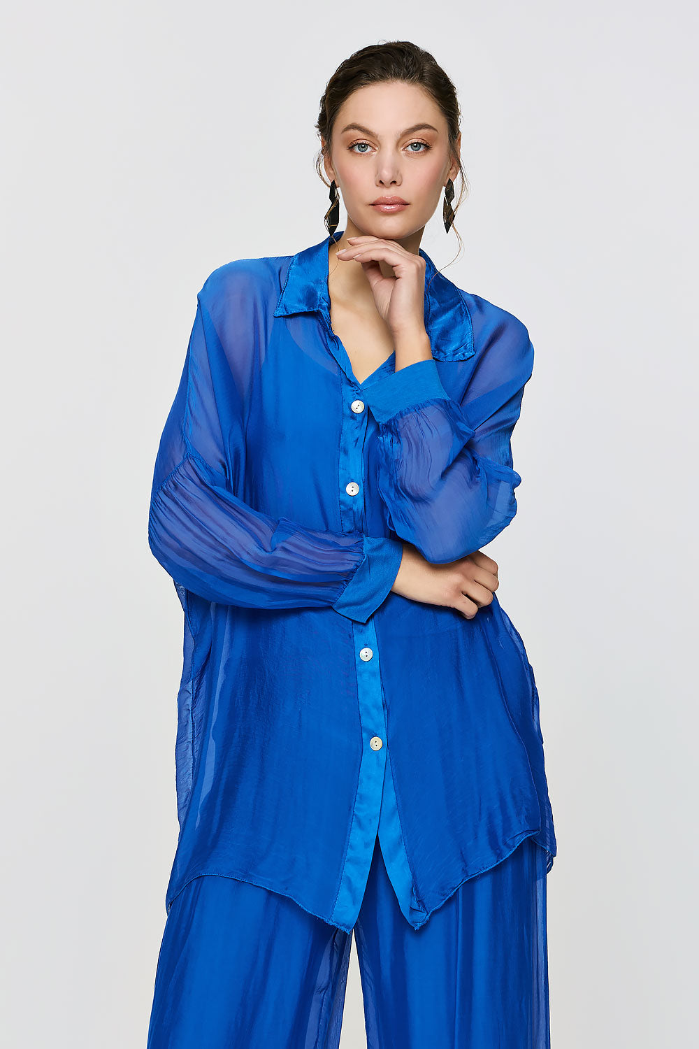 Alkyoni Shirt | Blue Royal
