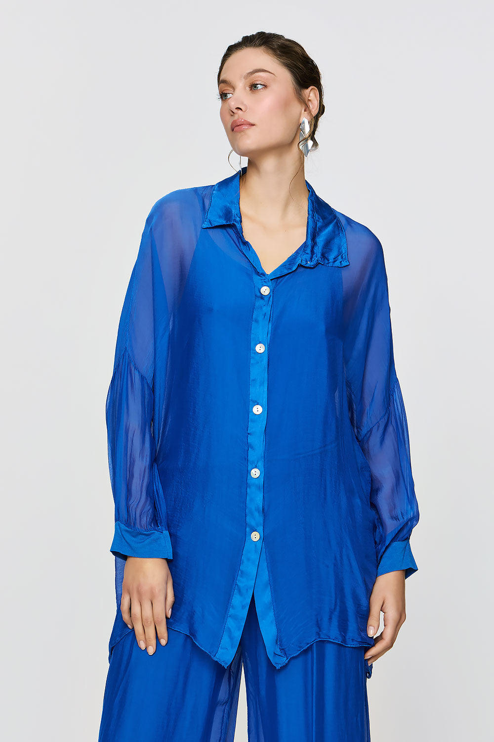 Alkyoni Shirt | Blue Royal