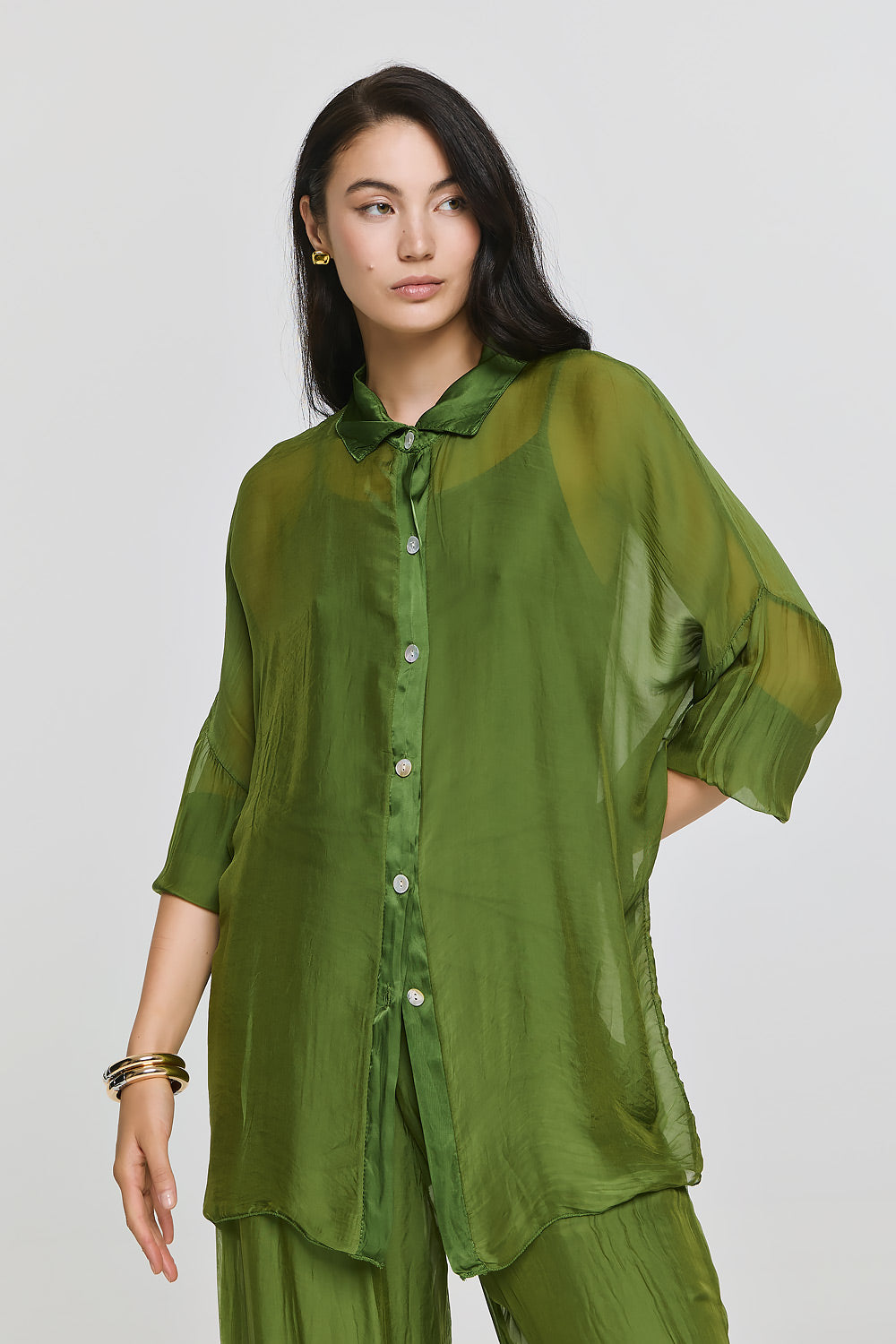 Alkyoni Shirt | Green