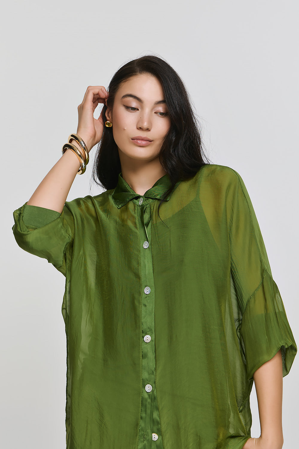Alkyoni Shirt | Green