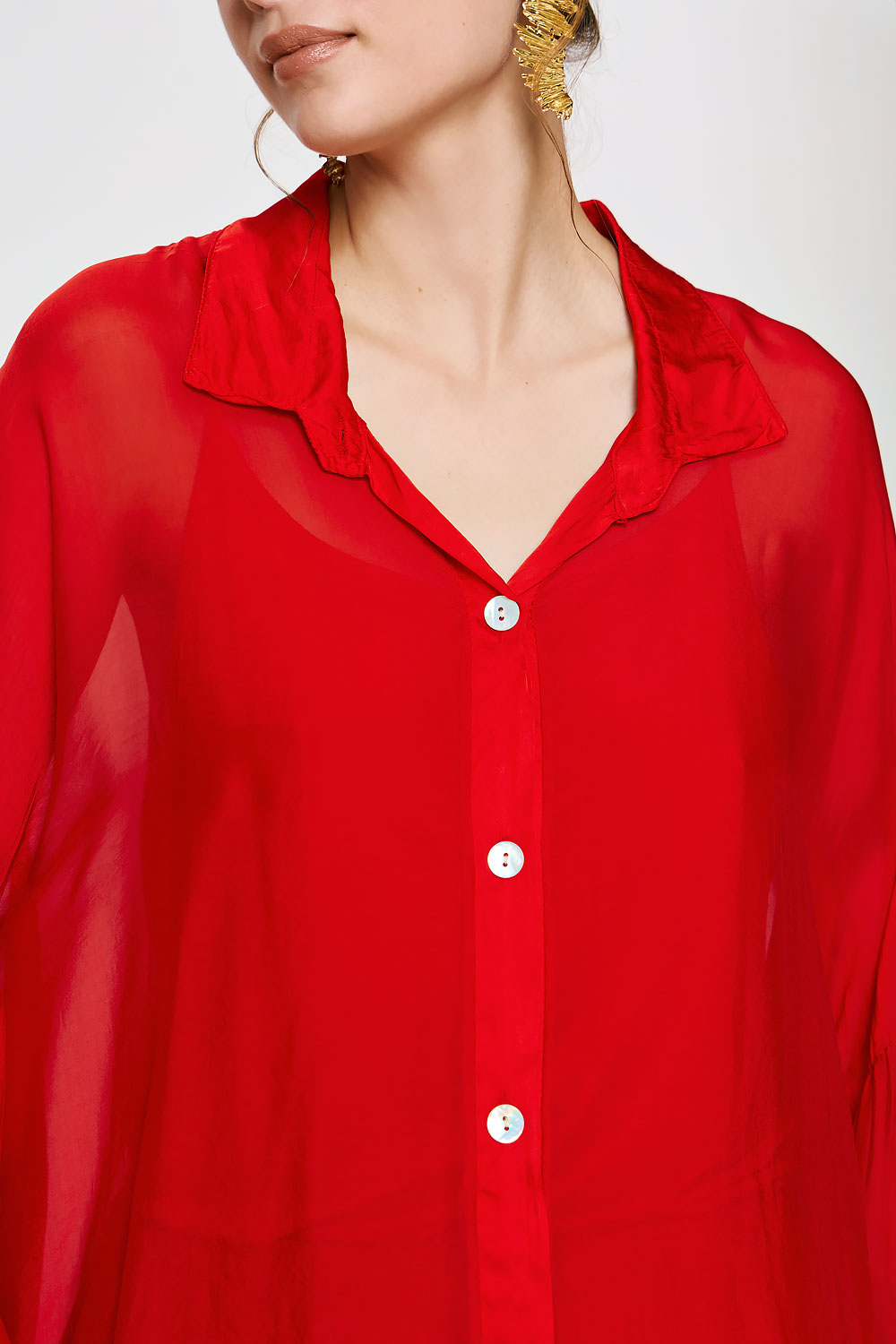 Alkyoni Shirt | Red