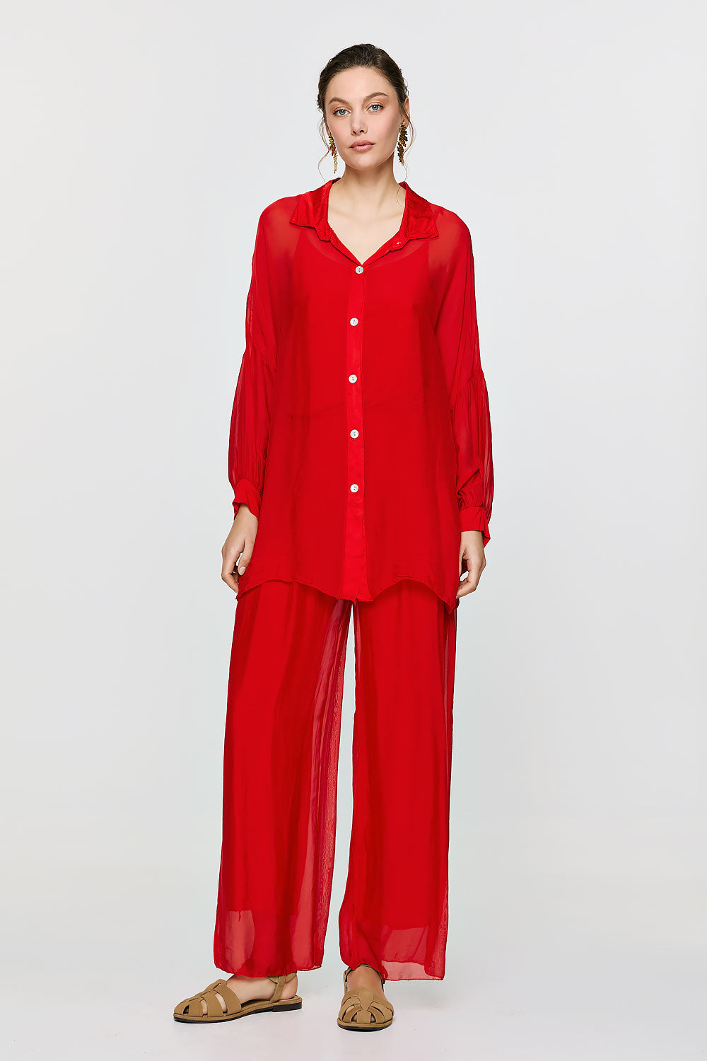 Alkyoni Shirt | Red