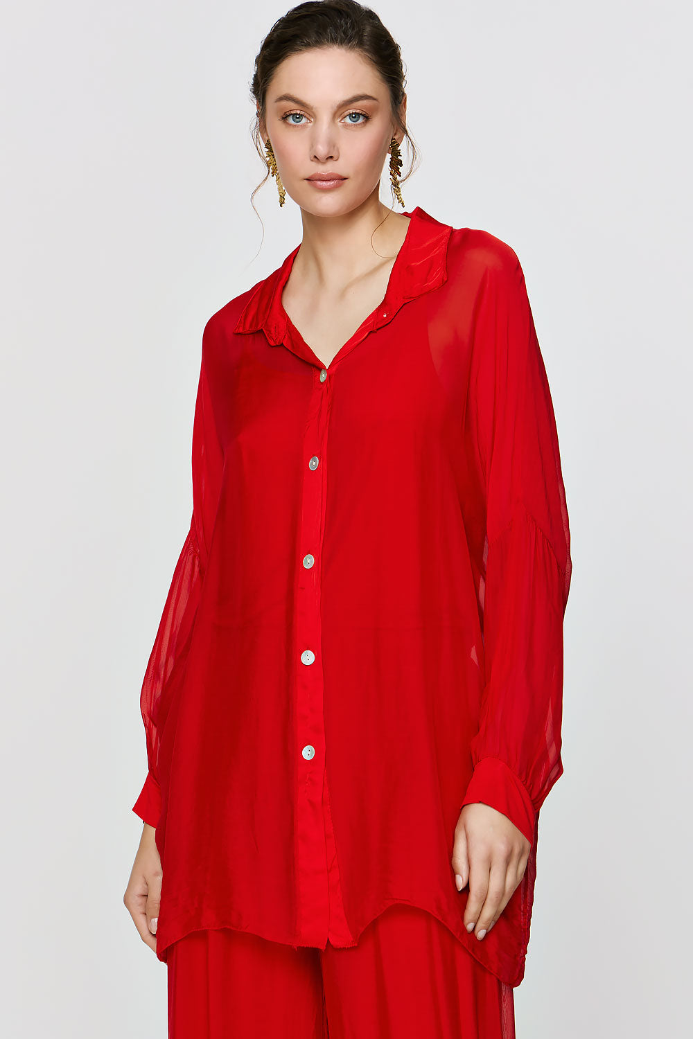 Alkyoni Shirt | Red