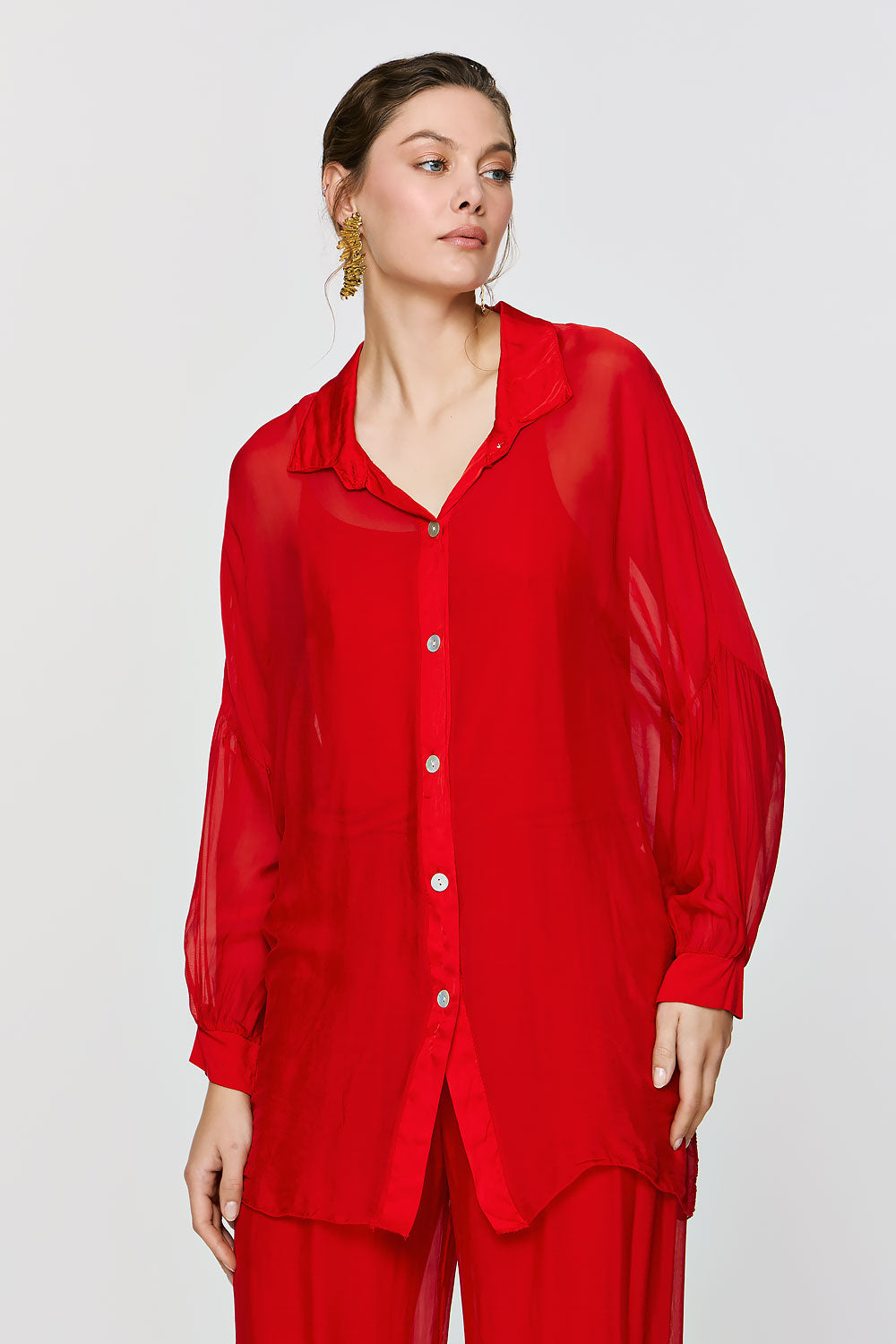 Alkyoni Shirt | Red