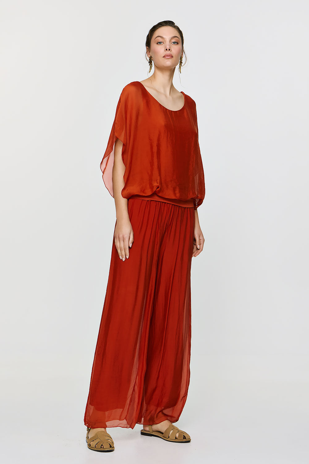 Ismini Pants | Burnt Orange