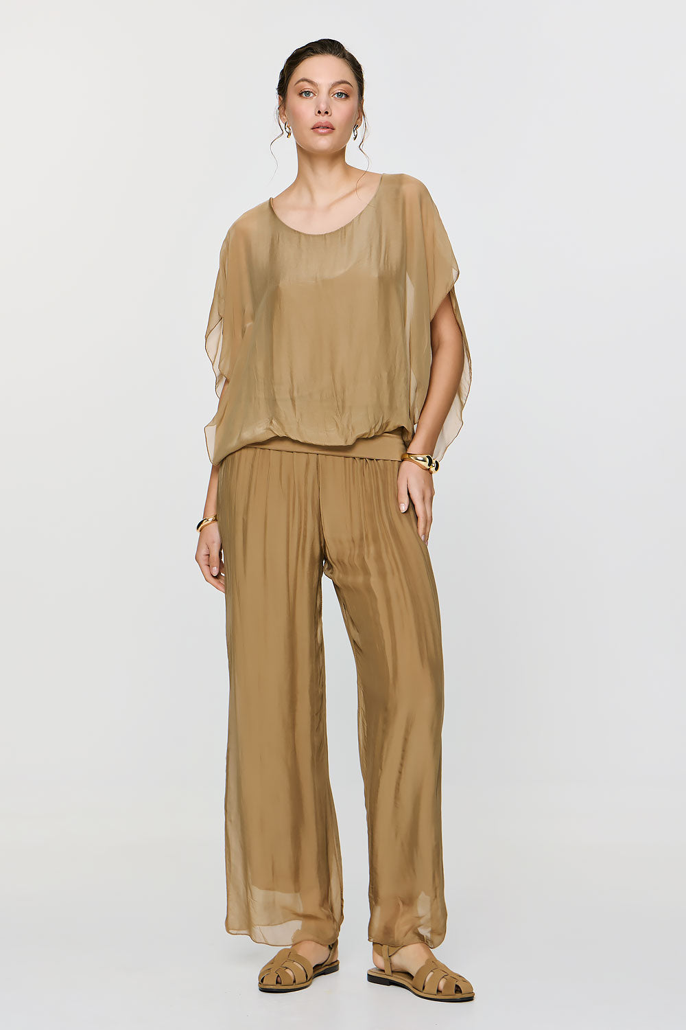 Ismini Pants | Camel