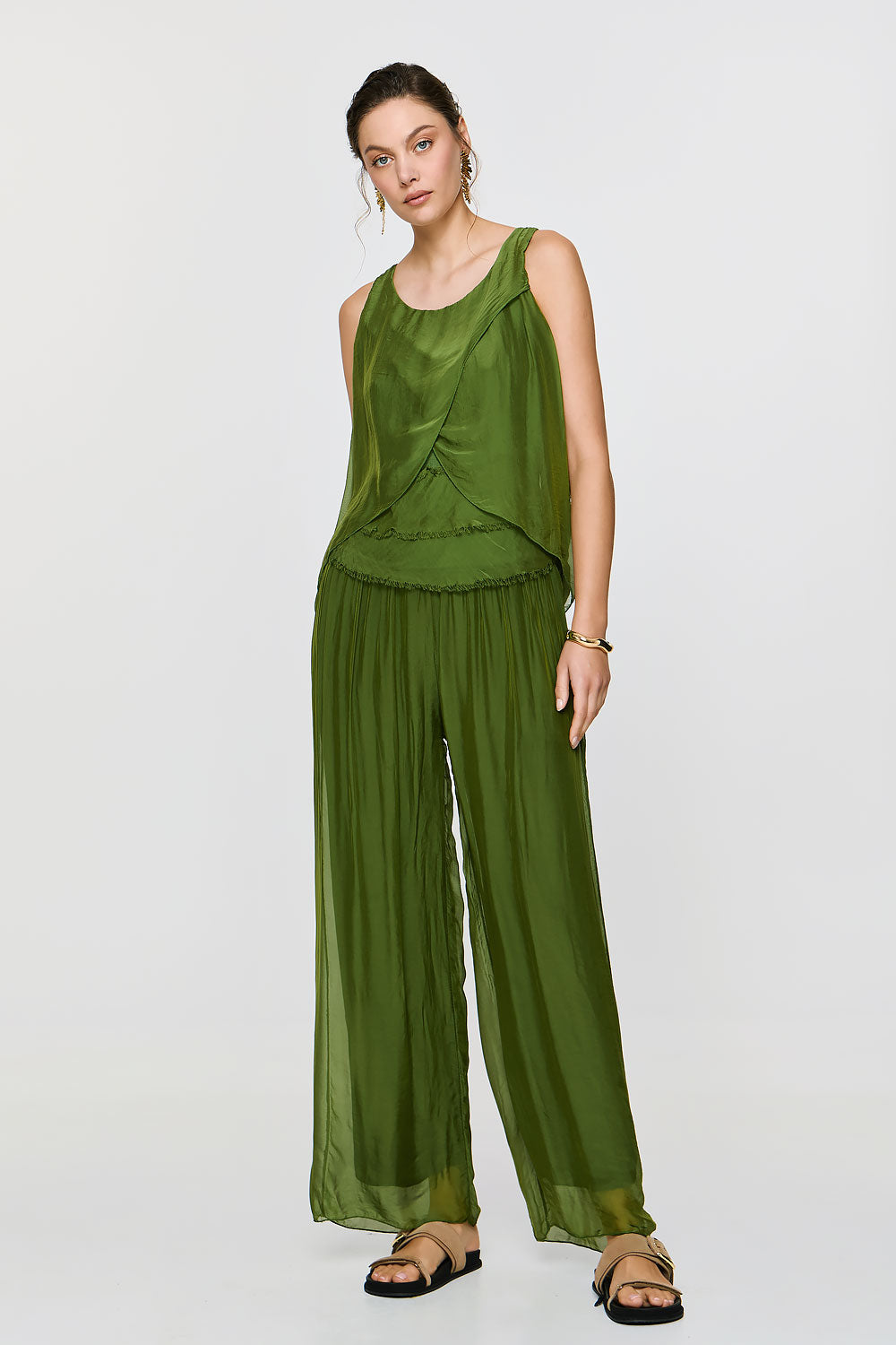 Ismini Pants | Green