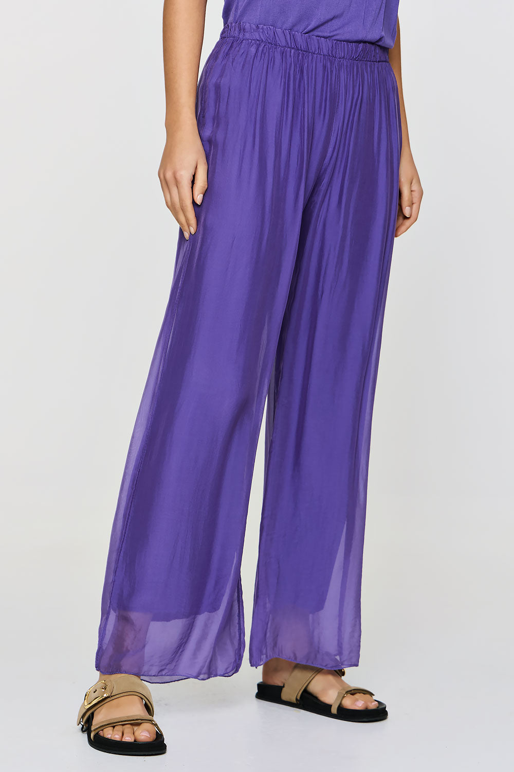 Ismini Pants | Purple