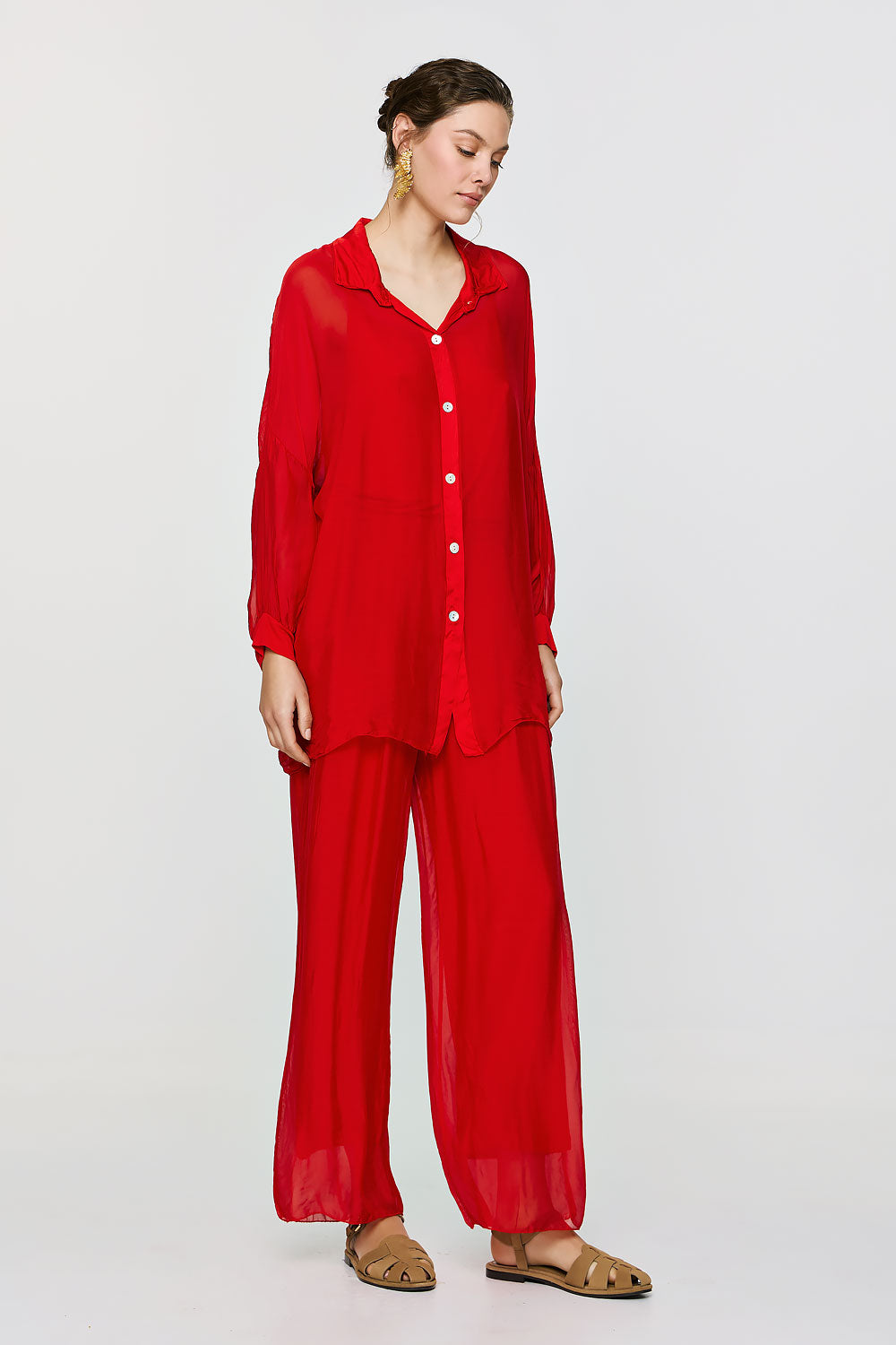 Ismini Pants | Red