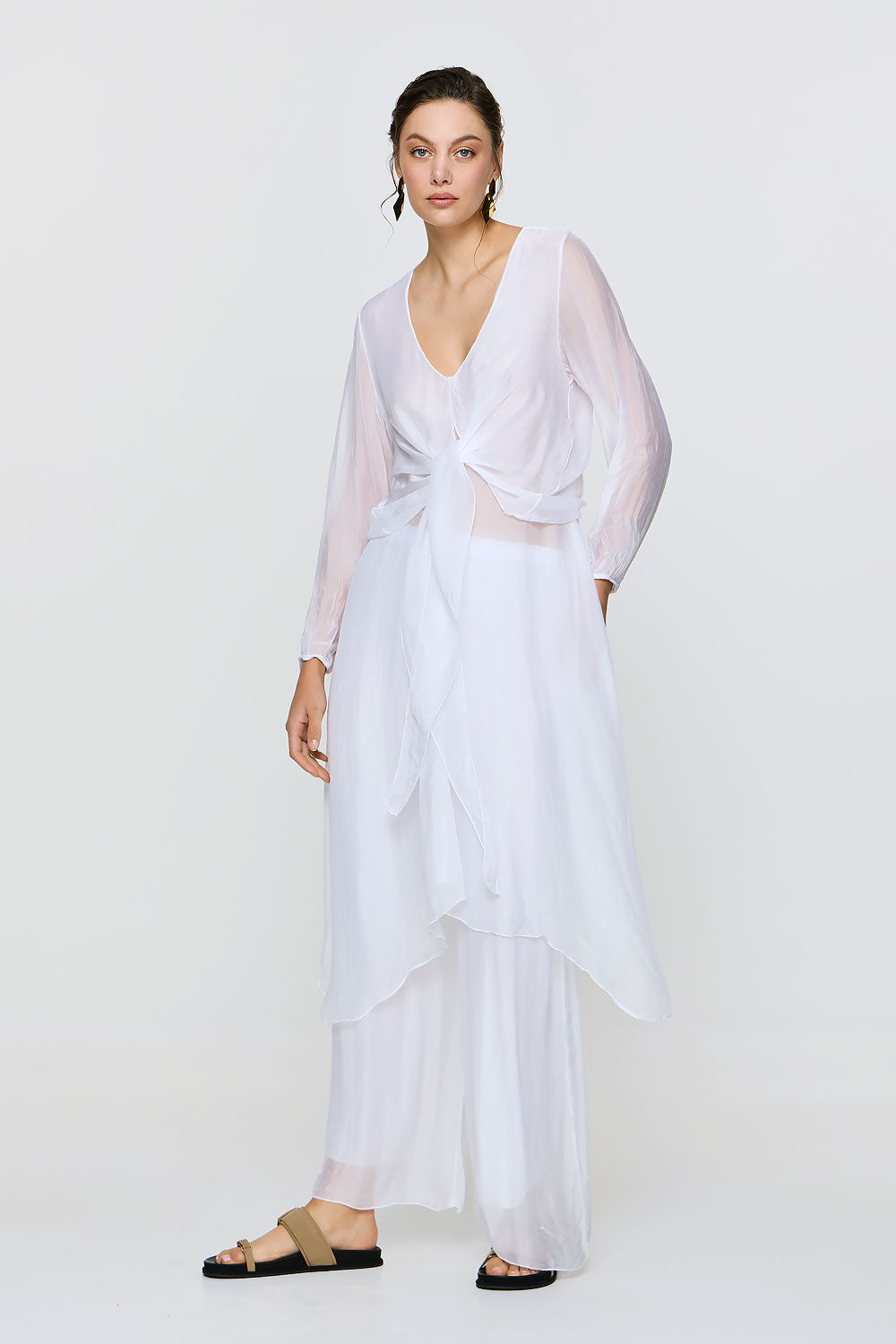 Ismini Pants | White
