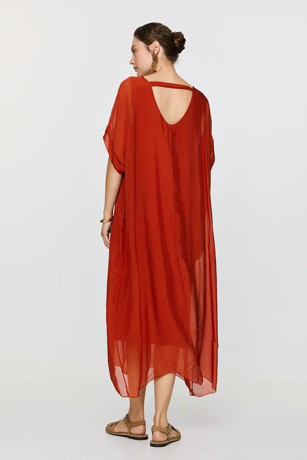 Gaia Dress | Burnt Orange