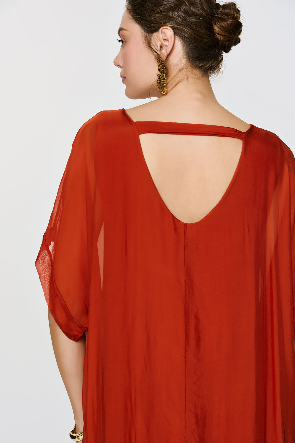Gaia Dress | Burnt Orange