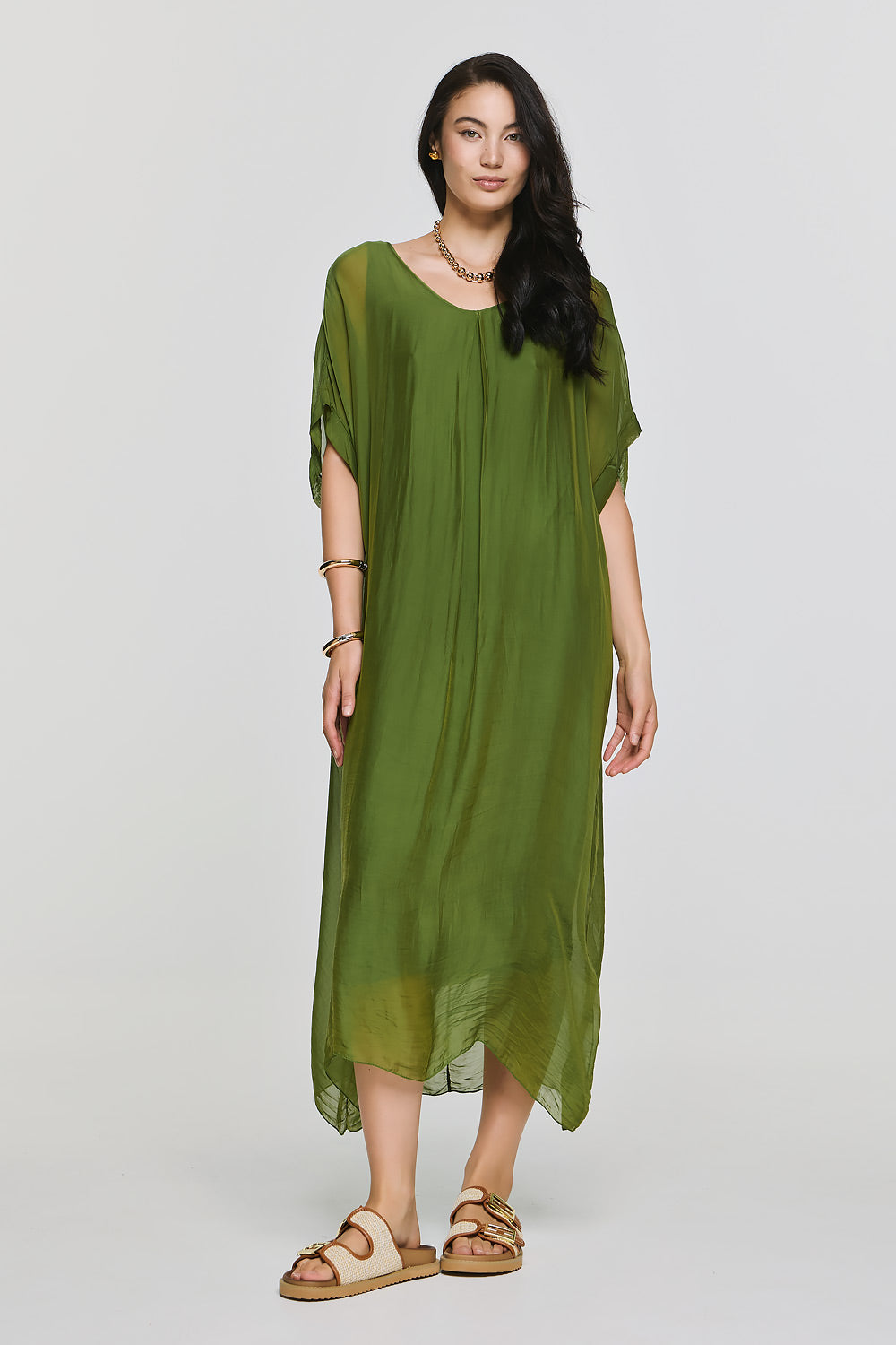Gaia Dress | Green