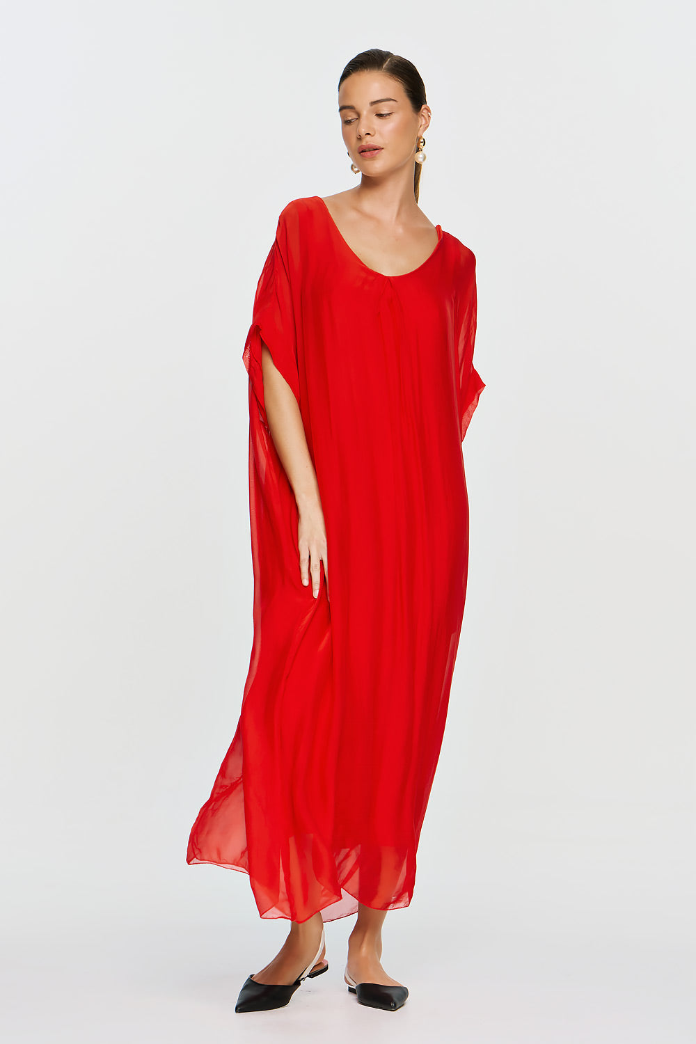 Gaia Dress | Red