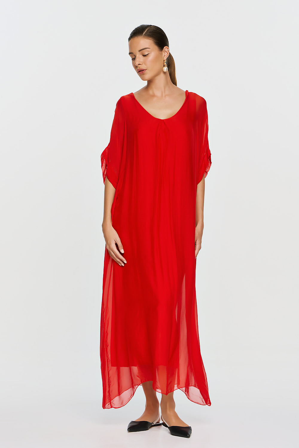 Gaia Dress | Red