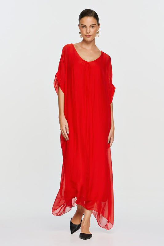 Gaia Dress | Red