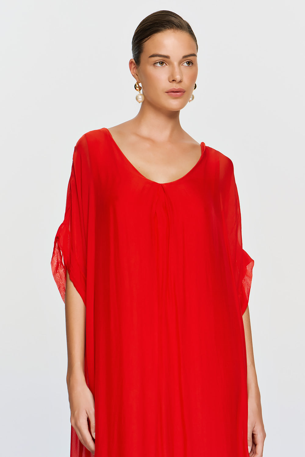 Gaia Dress | Red