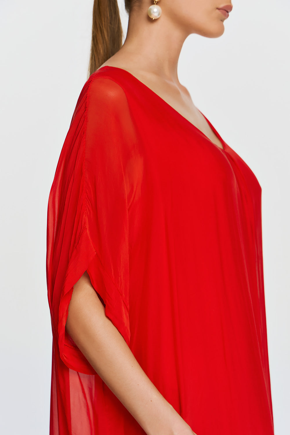 Gaia Dress | Red