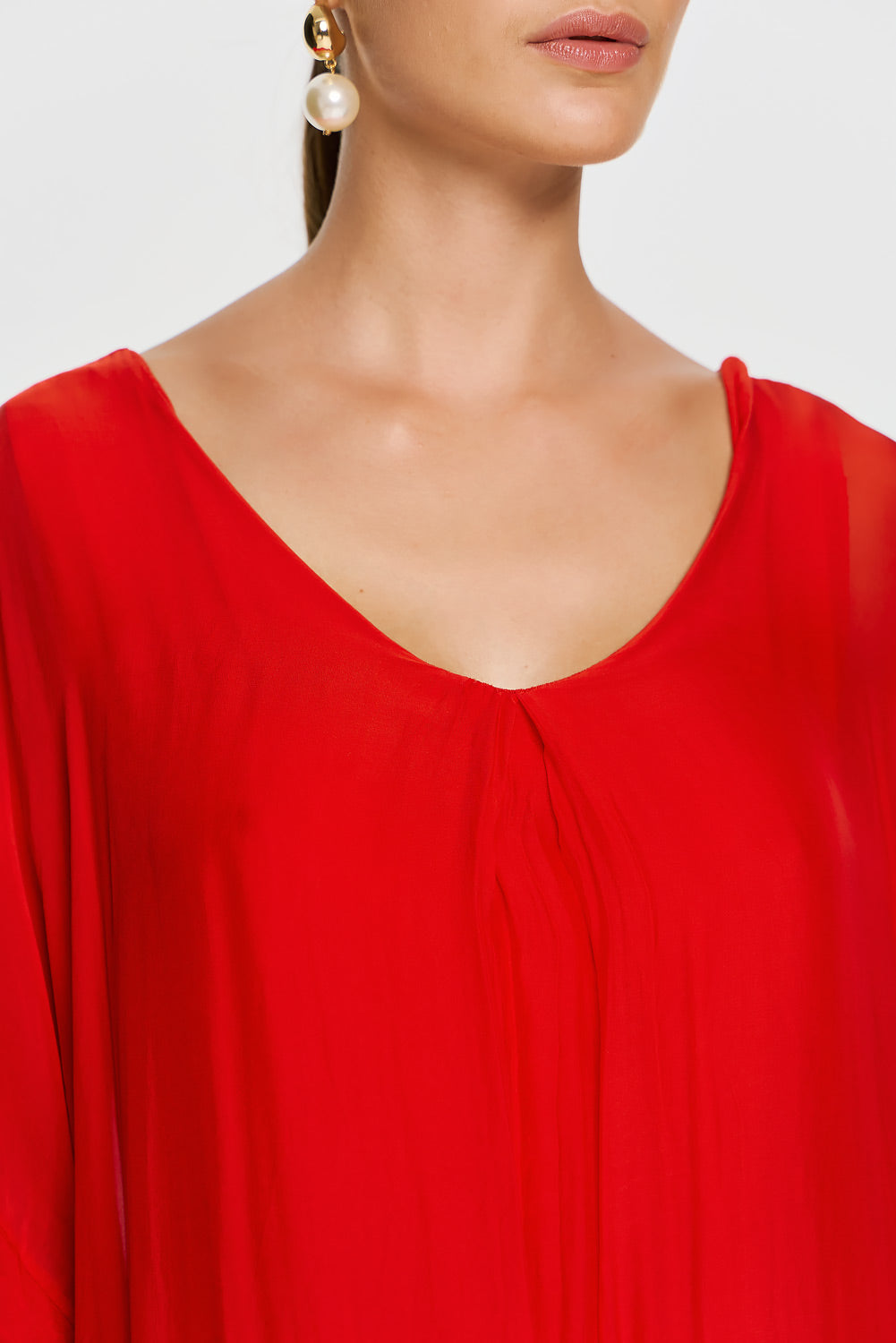 Gaia Dress | Red
