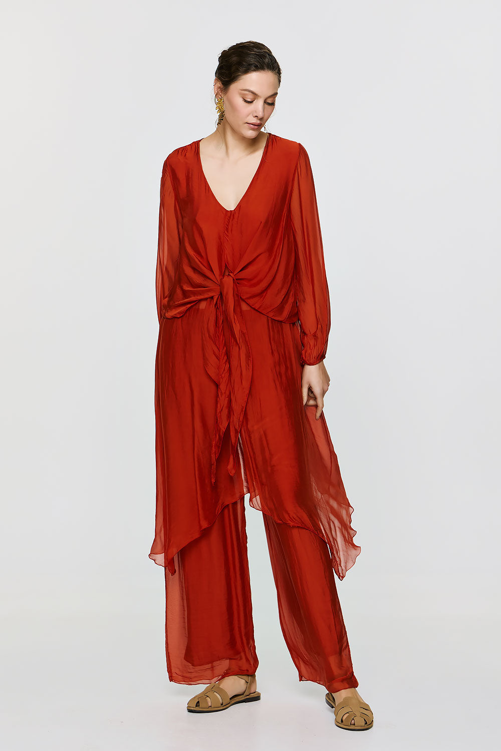 Pandora Top | Burnt Orange