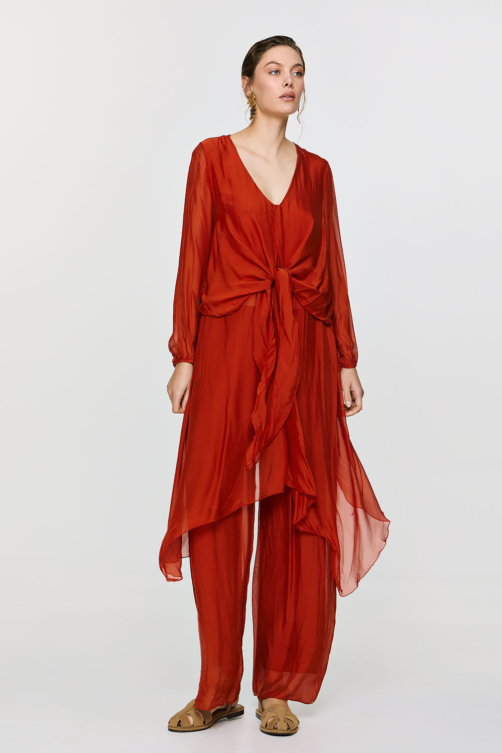 Pandora Top | Burnt Orange
