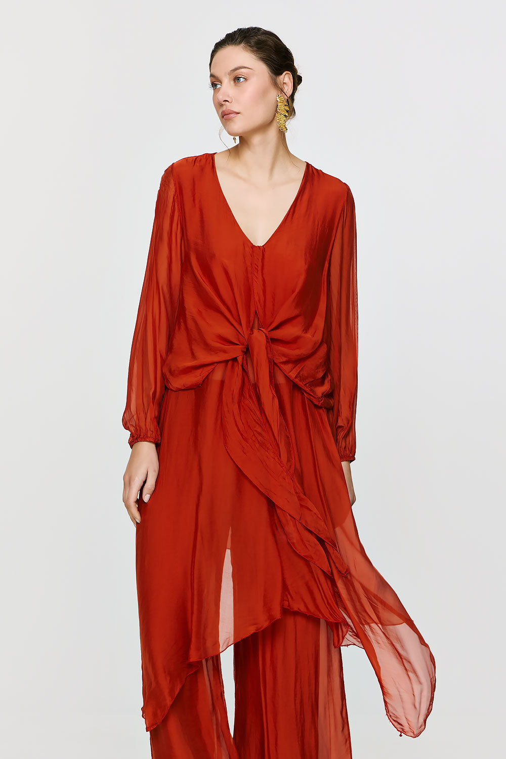 Pandora Top | Burnt Orange