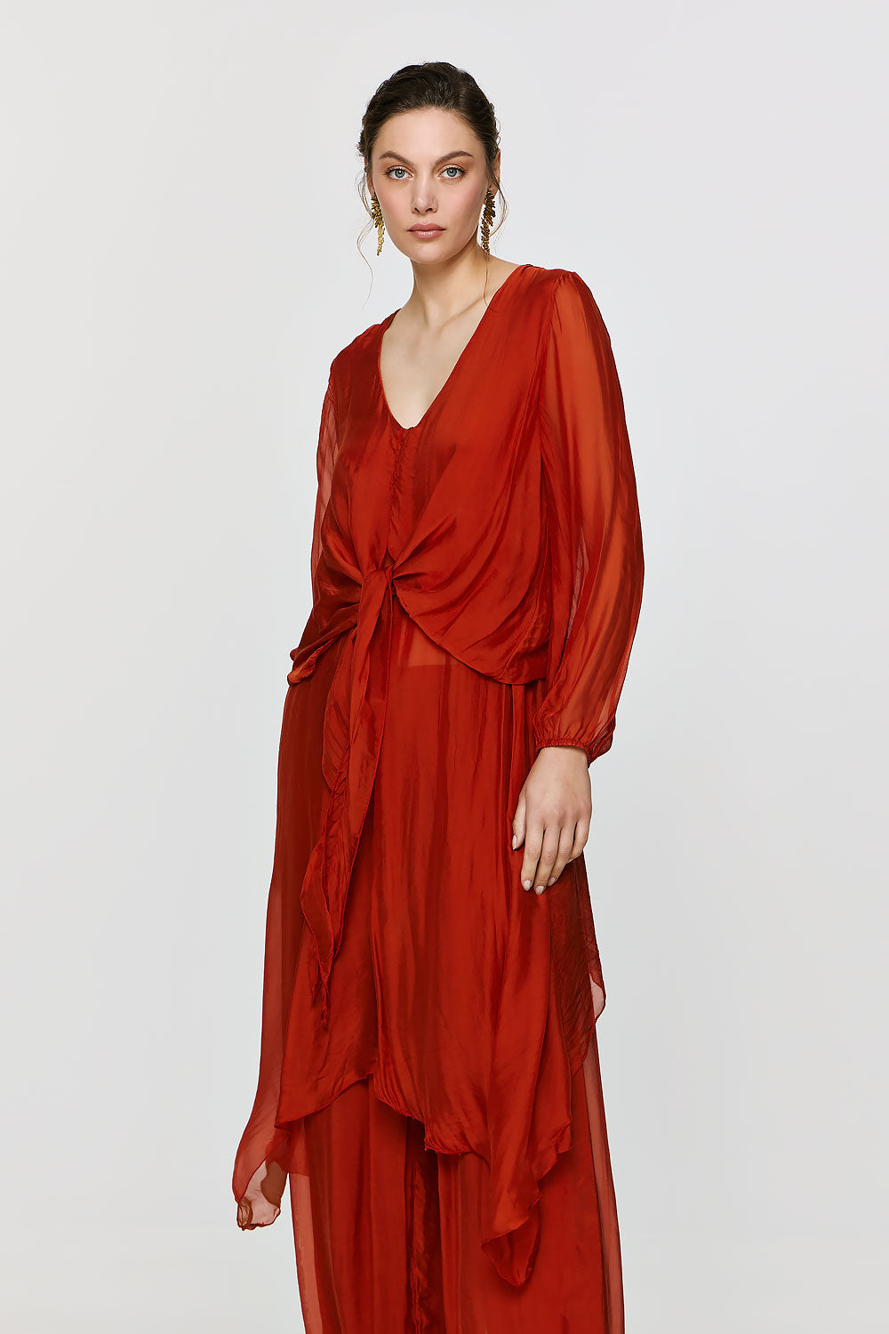 Pandora Top | Burnt Orange