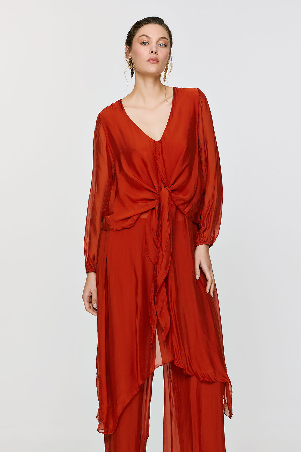 Pandora Top | Burnt Orange