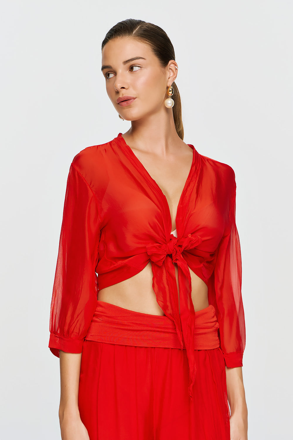 Chloe Top | Red
