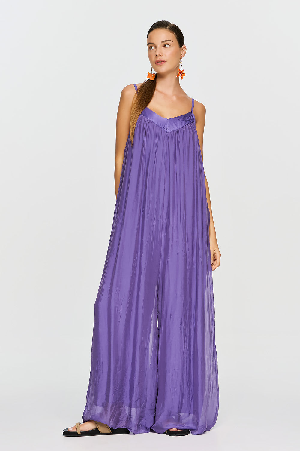 Nephele Jumpsuit | Purple