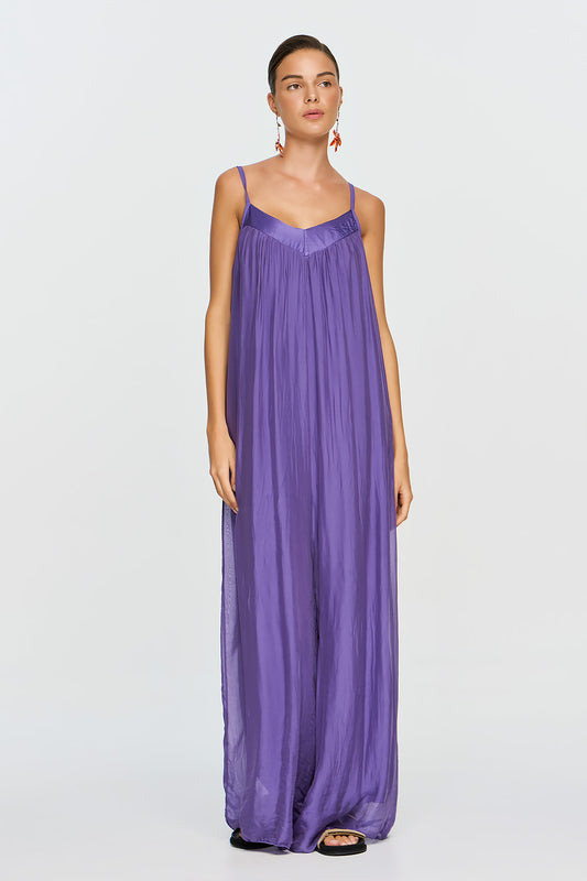 Nephele Jumpsuit | Purple