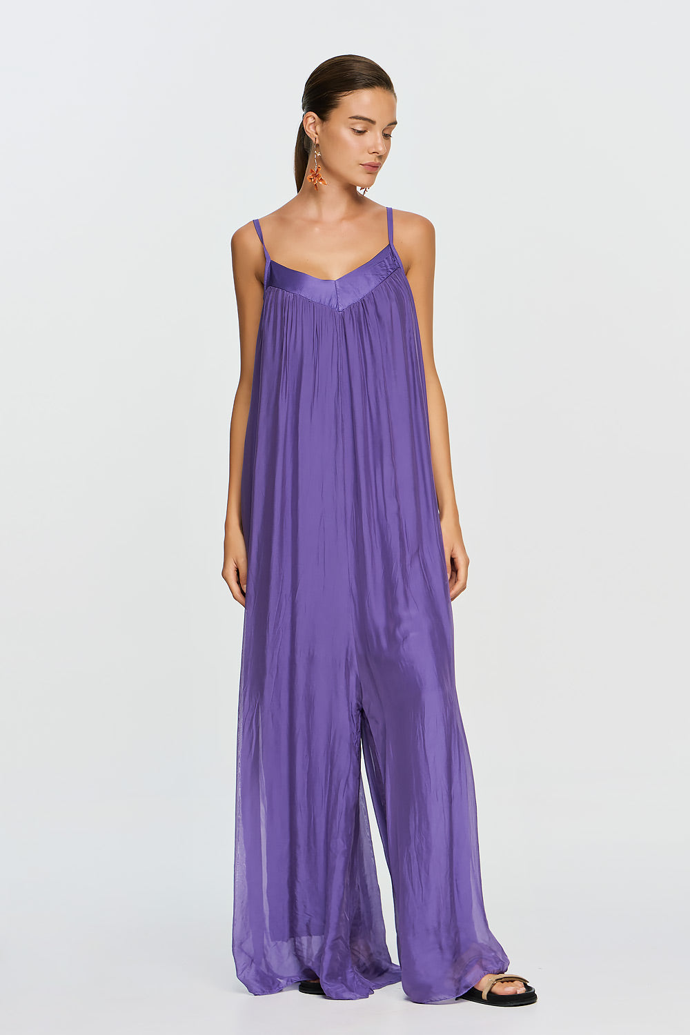 Nephele Jumpsuit | Purple