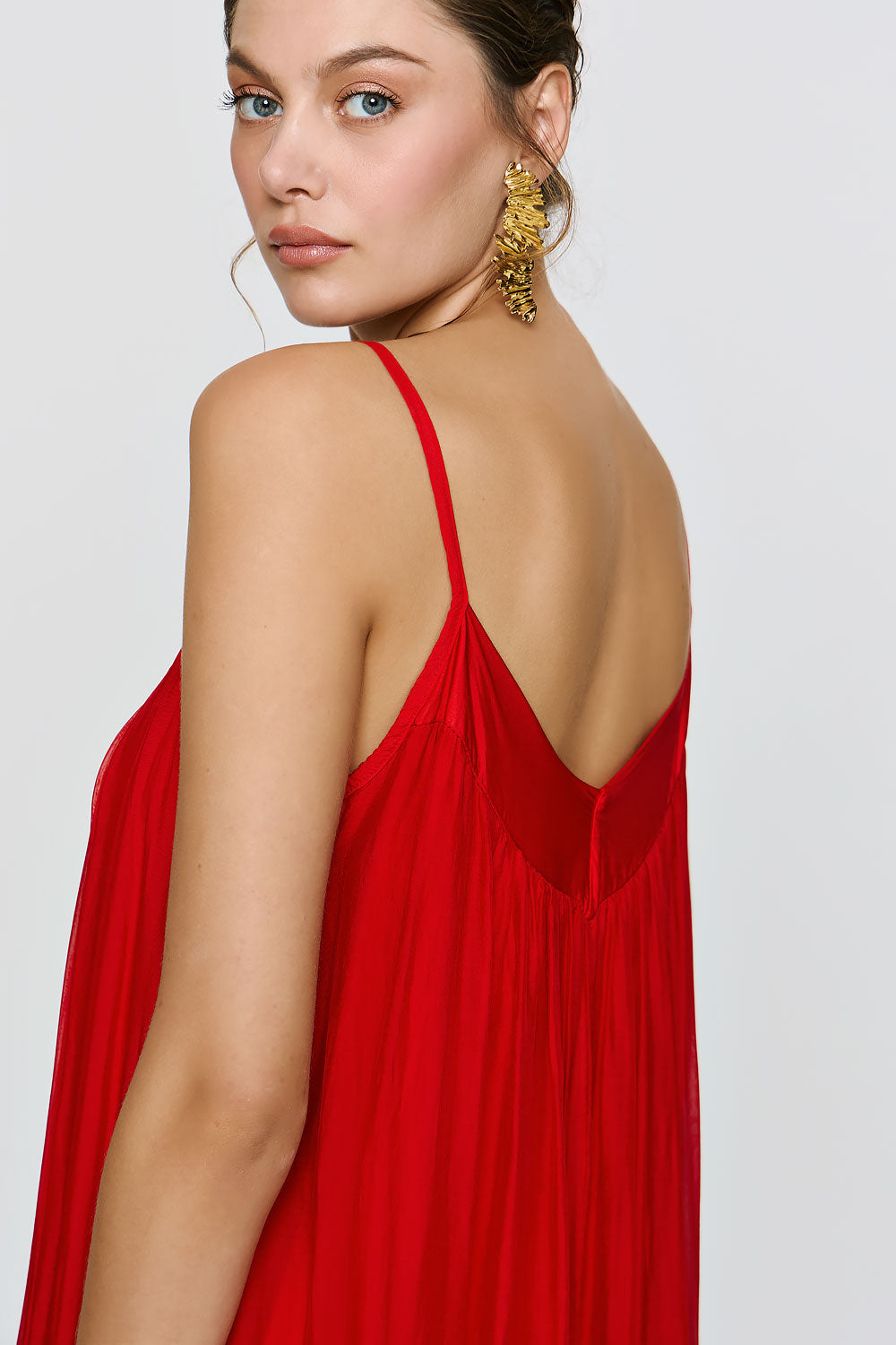 Nephele Jumpsuit | Red