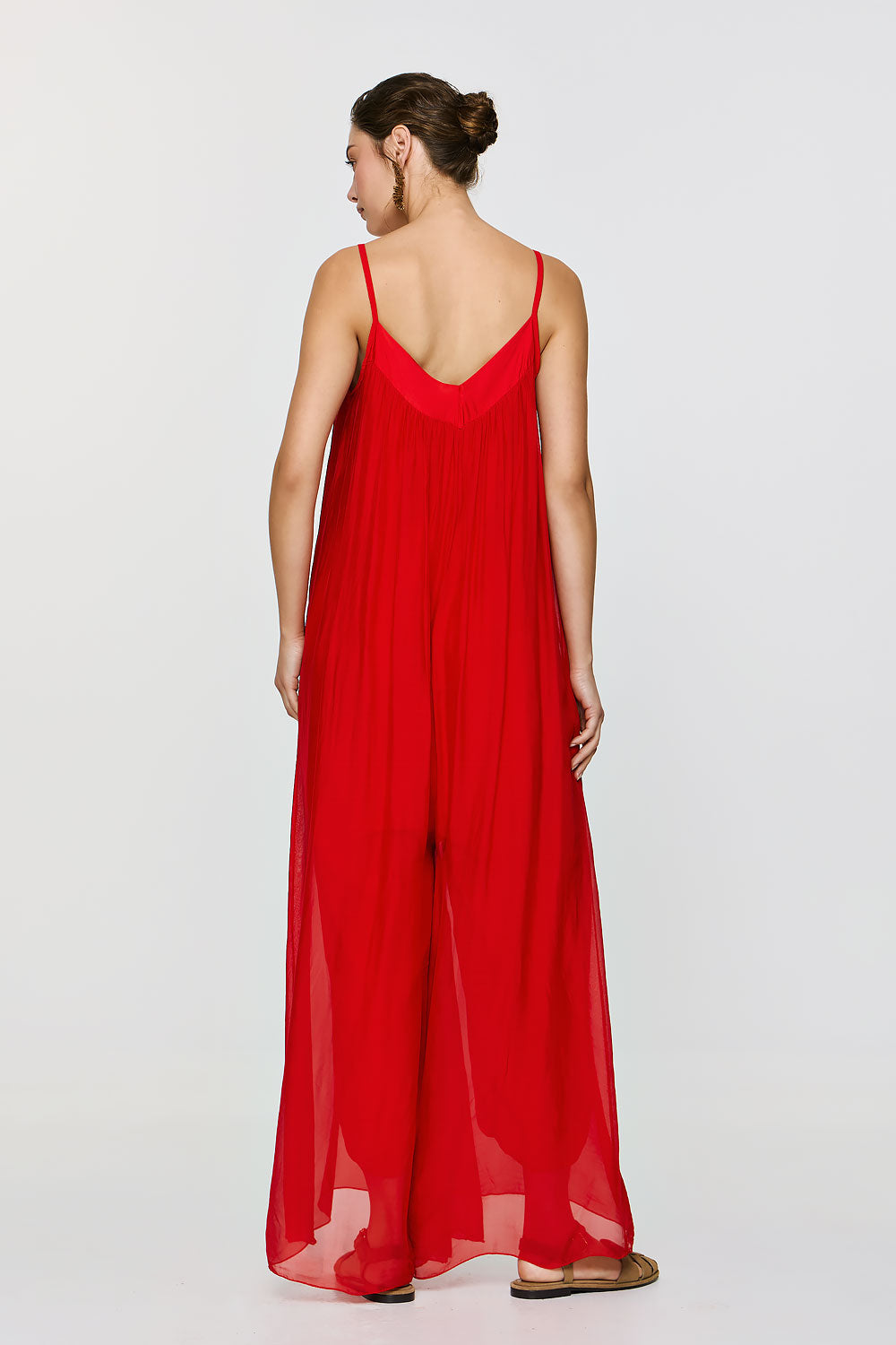 Nephele Jumpsuit | Red