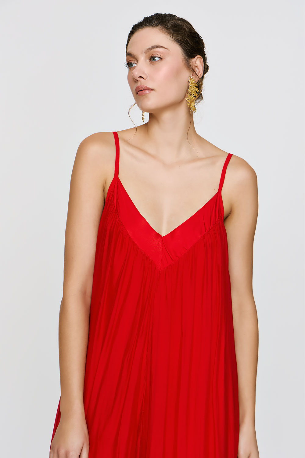 Nephele Jumpsuit | Red