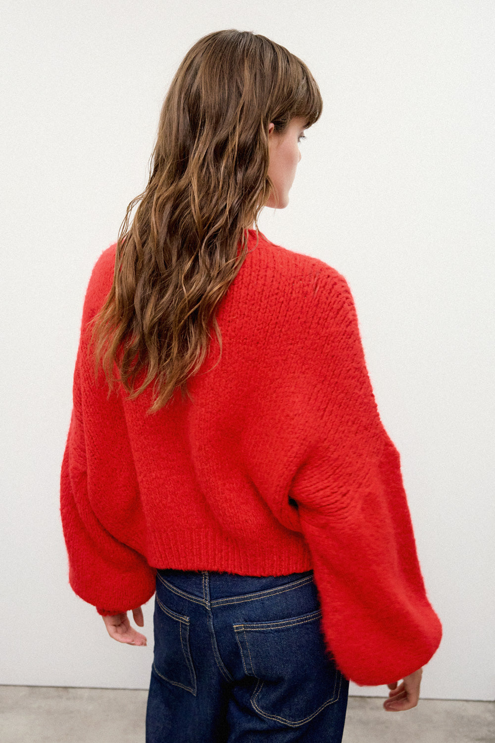 Long Sleeve Pullover - Red