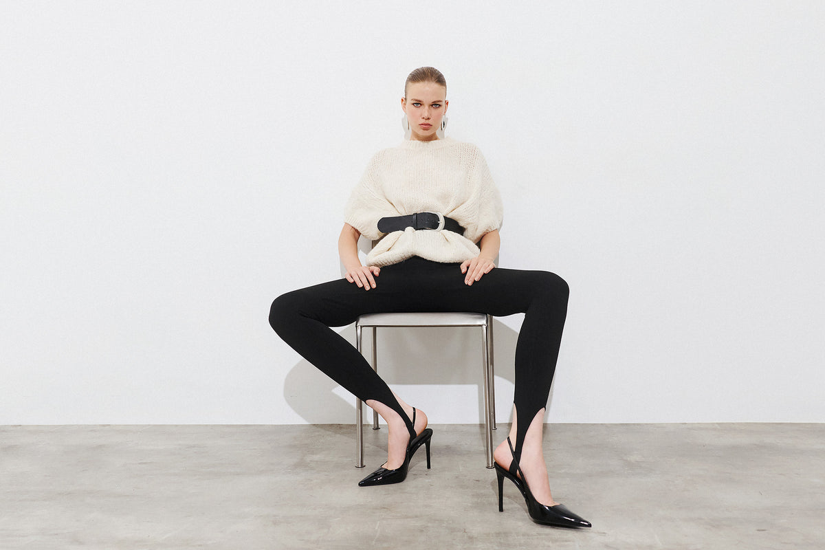 Short Sleeve Pullover - Creme