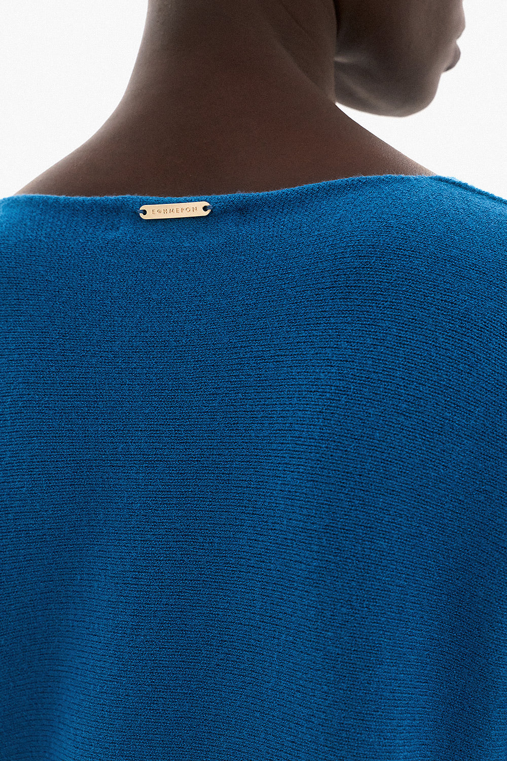 Soft Knitwear V-Neck | Petrol
