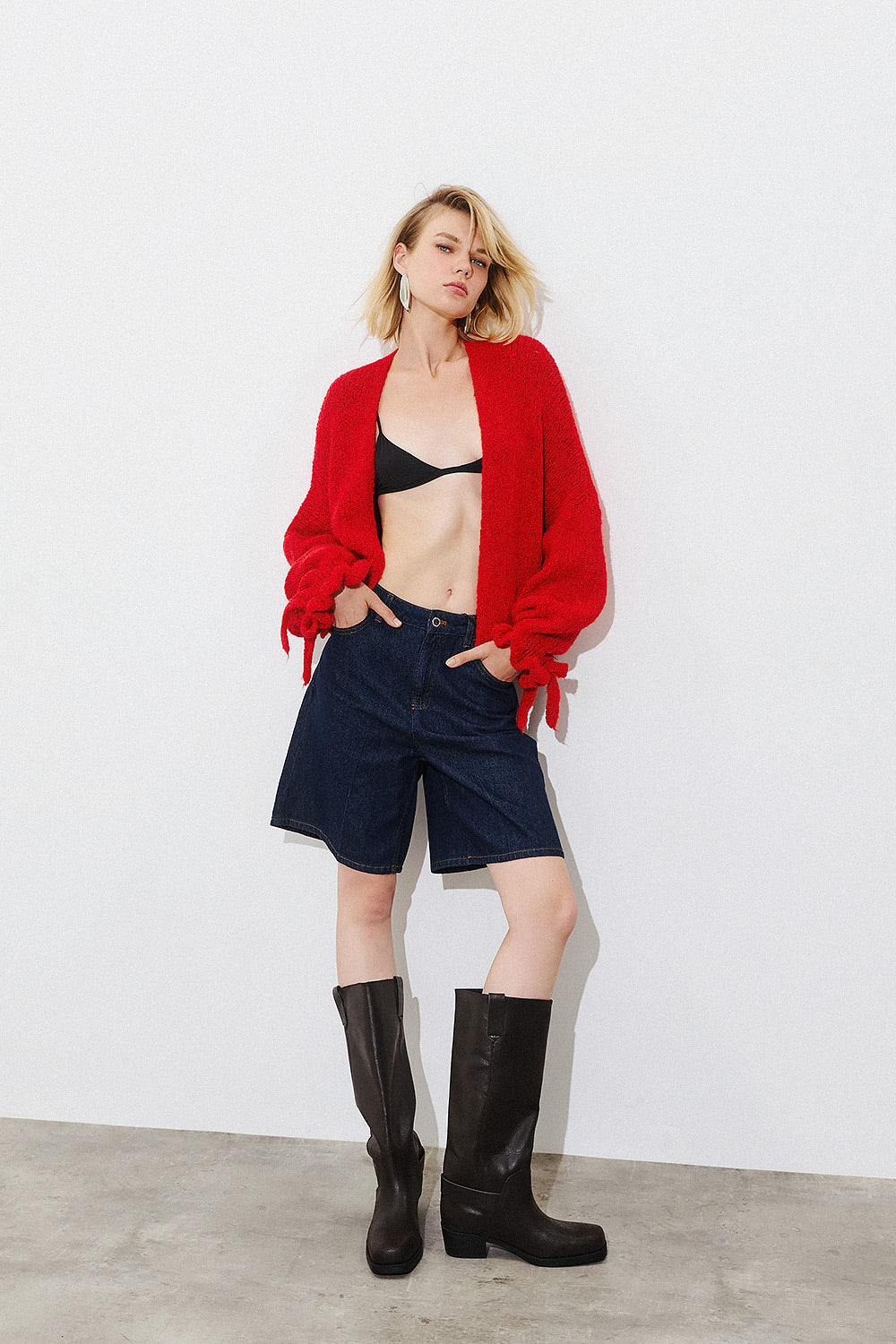 Cardigan - Red