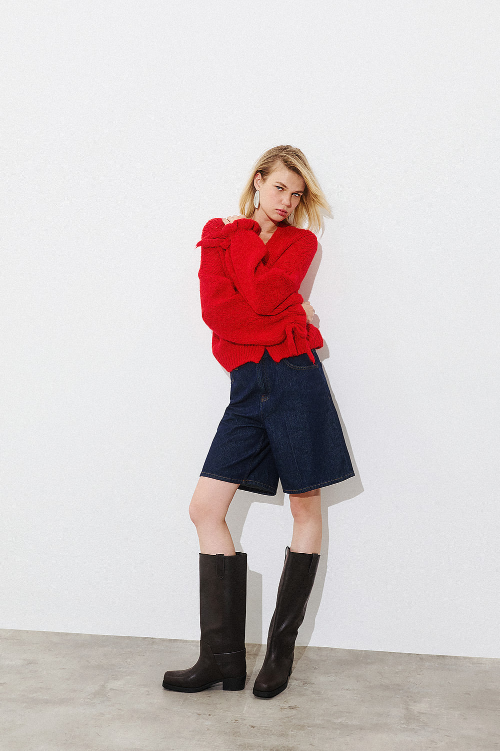 Cardigan - Red