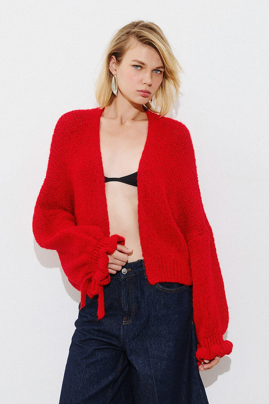 Cardigan - Red