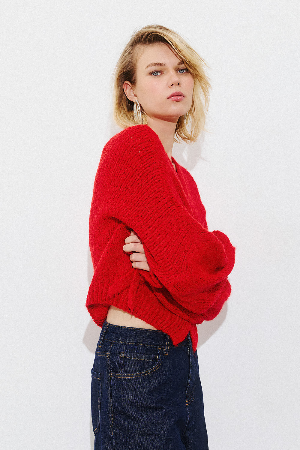 Cardigan - Red