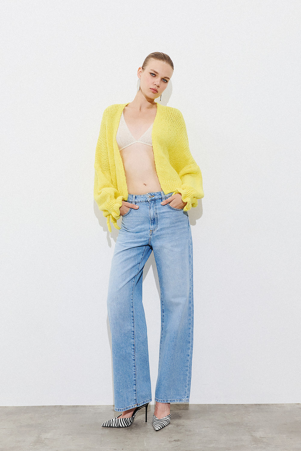 Cardigan - Yellow
