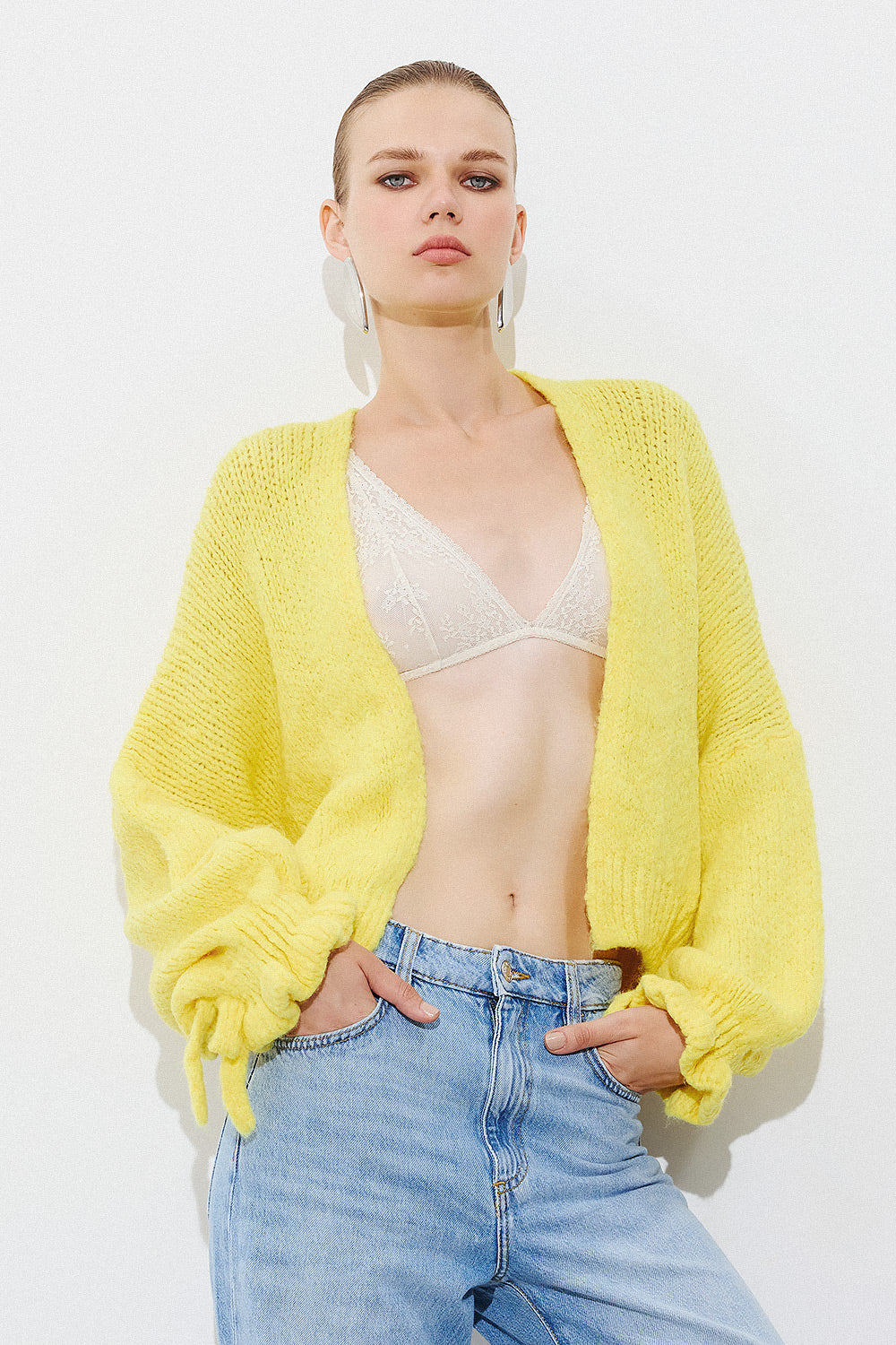 Cardigan - Yellow
