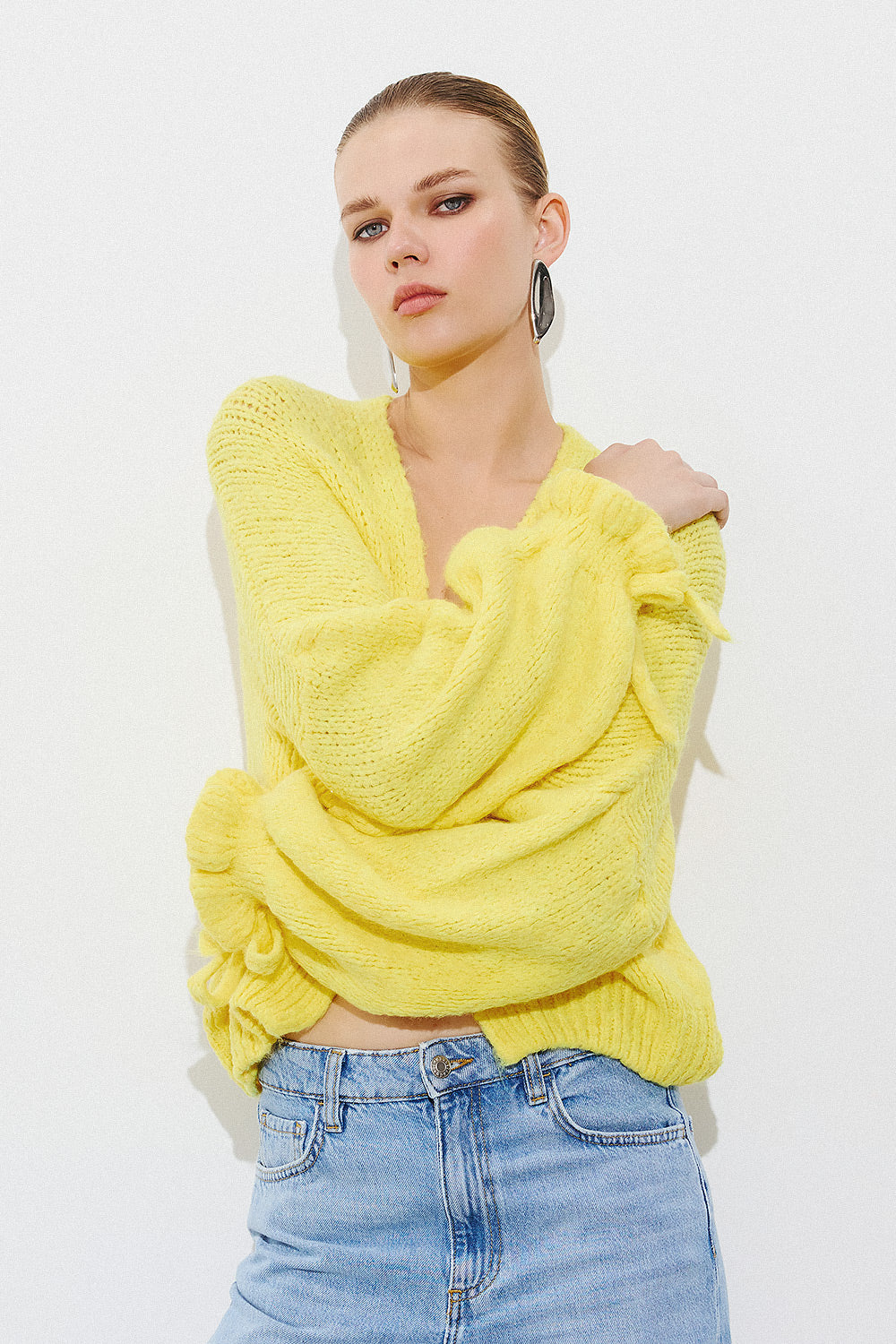 Cardigan - Yellow